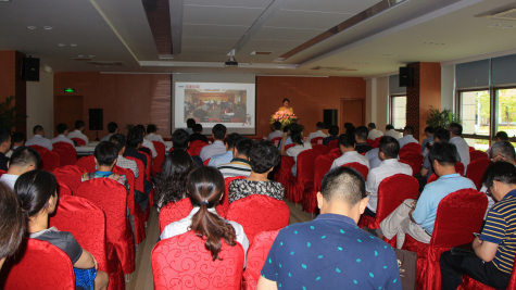 参加“全市构建和谐劳动关系建设推进会” 领导走进jn江南体育科技园